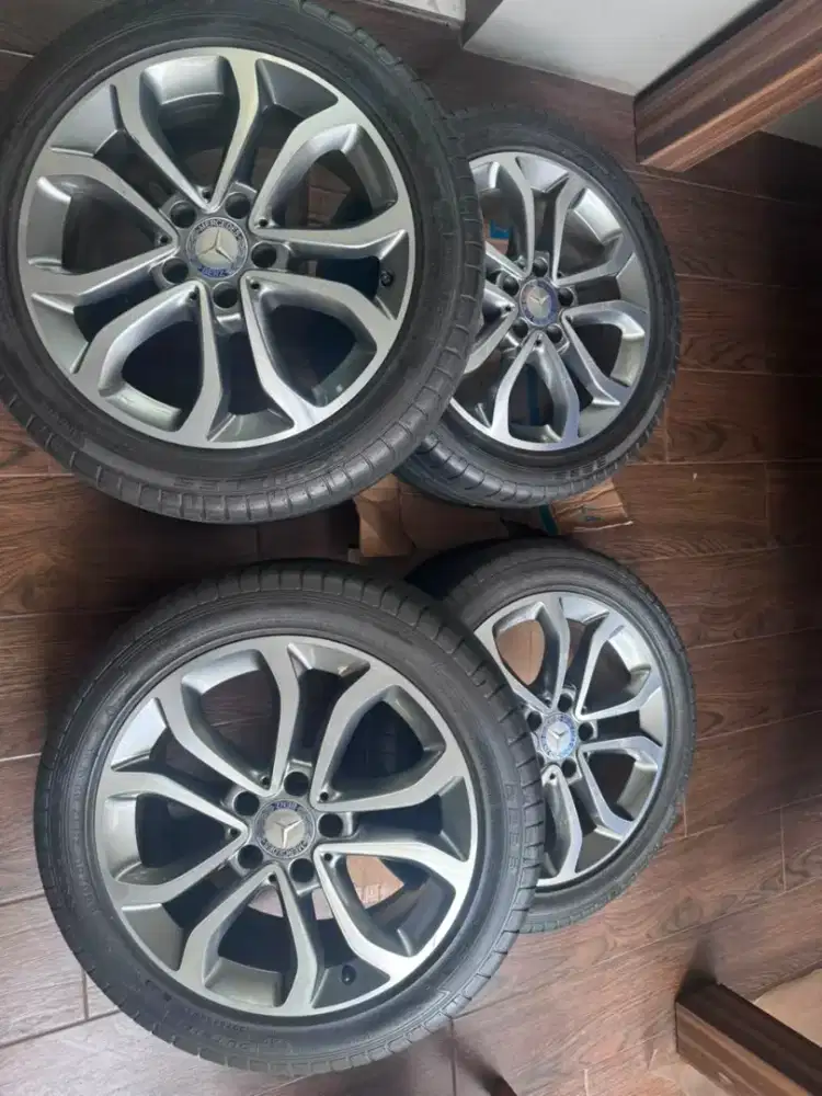 Velg OEM Mercedes Benz C200, R17 w205 Mulus.
