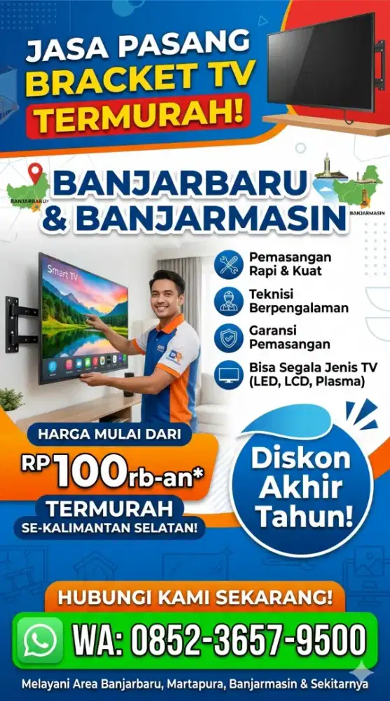 Jual bracket tv/briket tv/braket tv/breket gantungan tv