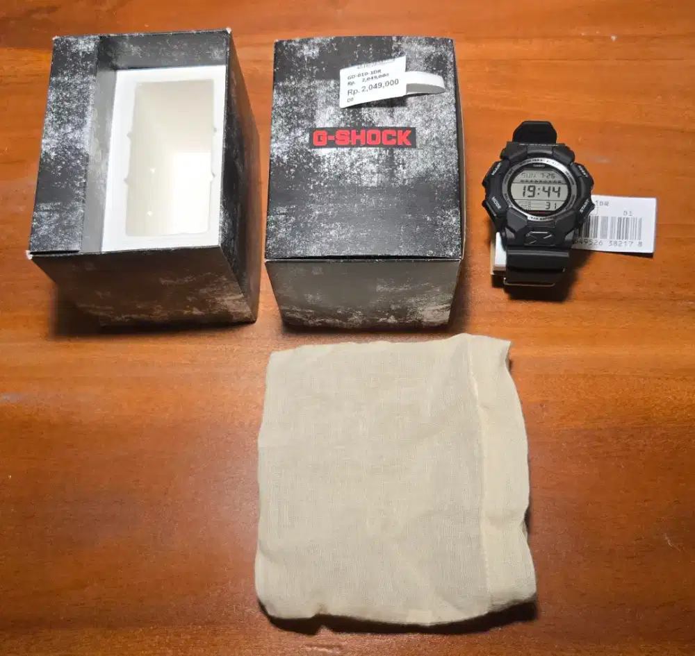 [BNOB] Casio G-Shock GD-010-1DR Black