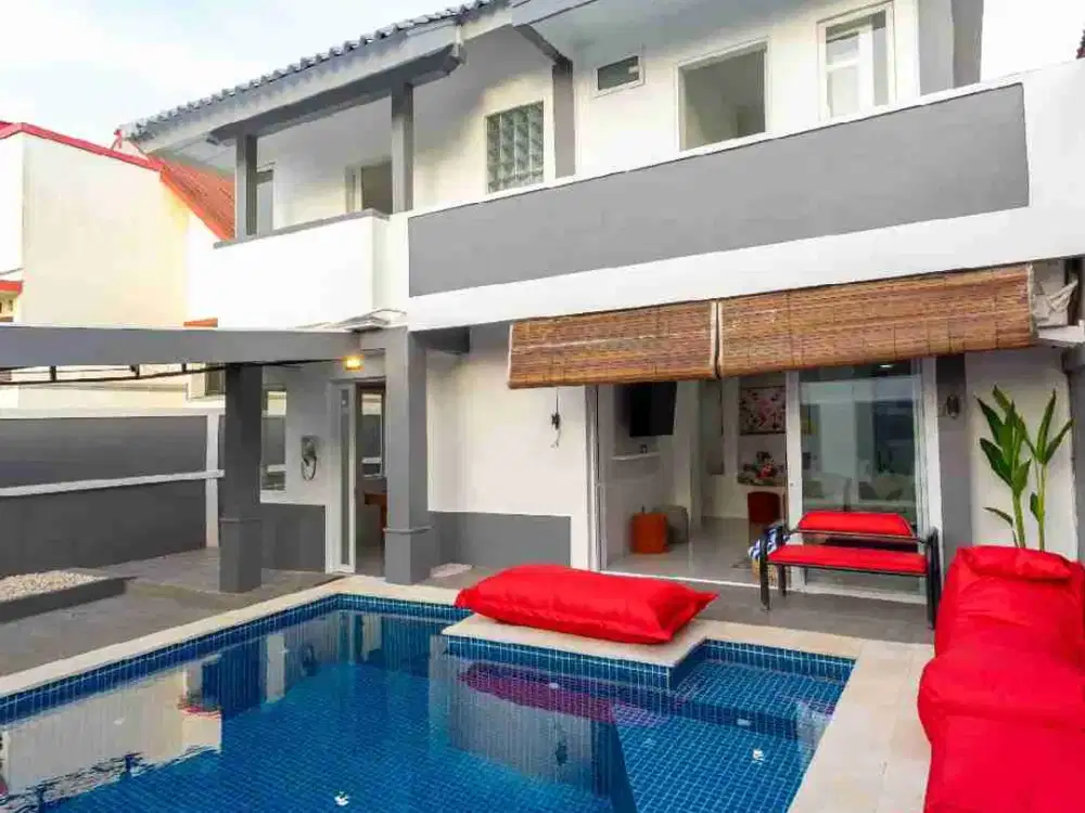 Dijual Villa Dengan Income Rental Tinggi di Sahadewa Pecatu Graha