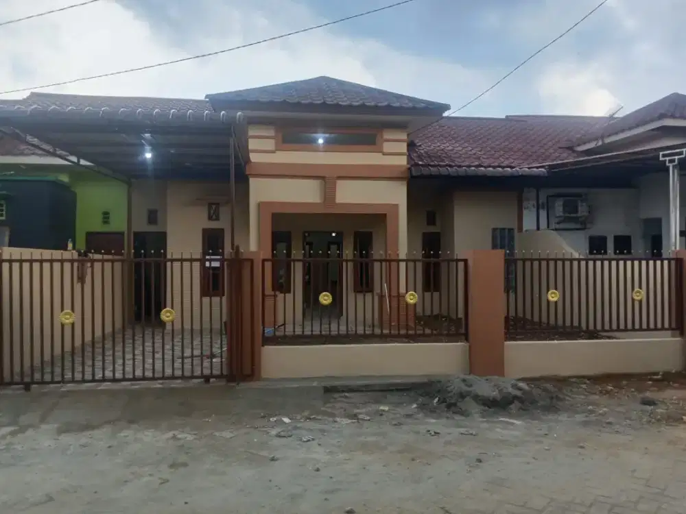 Dikontrakkan 1 unit rumah di Perumahan Bugenvile Indah Sunggal