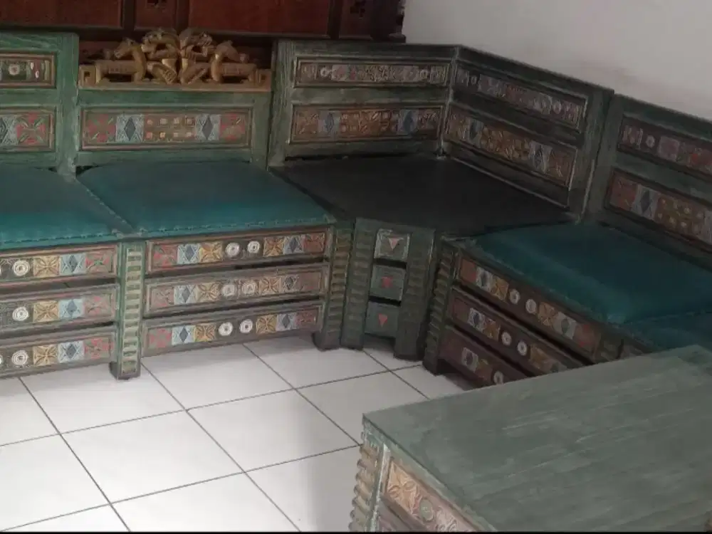 Dijual set meja kursi tamu