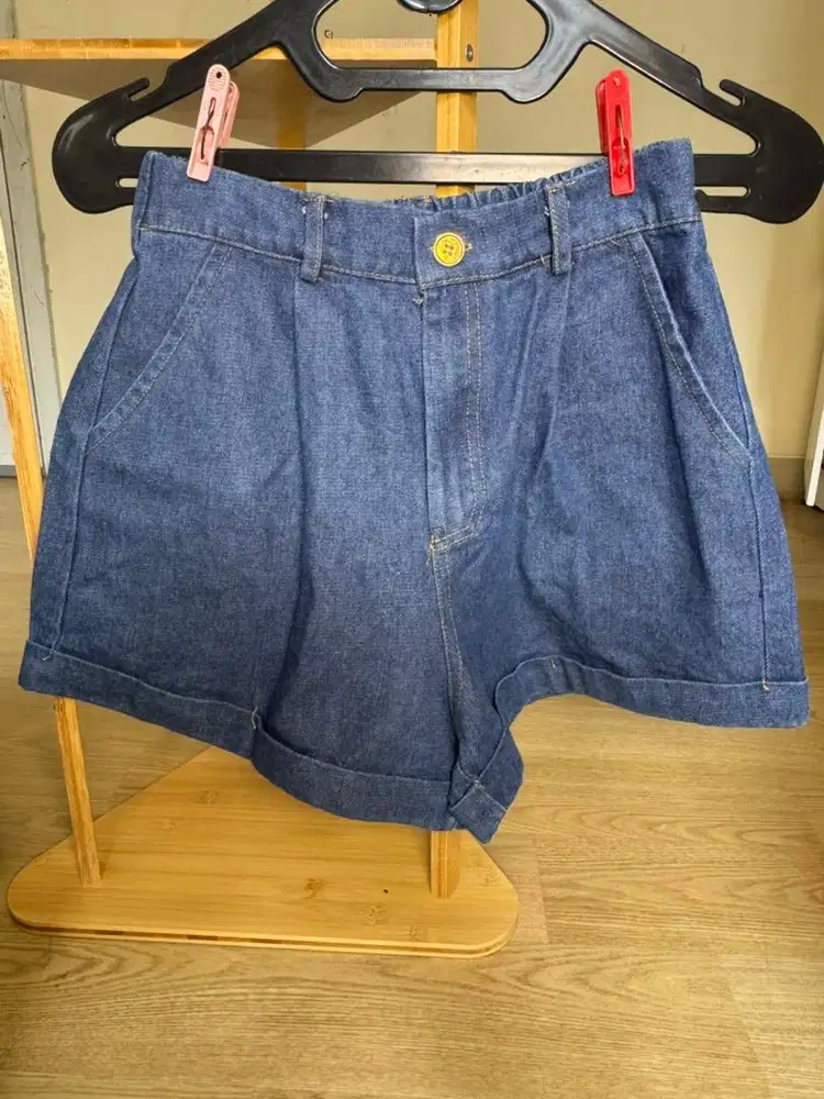 Hot Pants Jeans Blue sz M (Preloved)