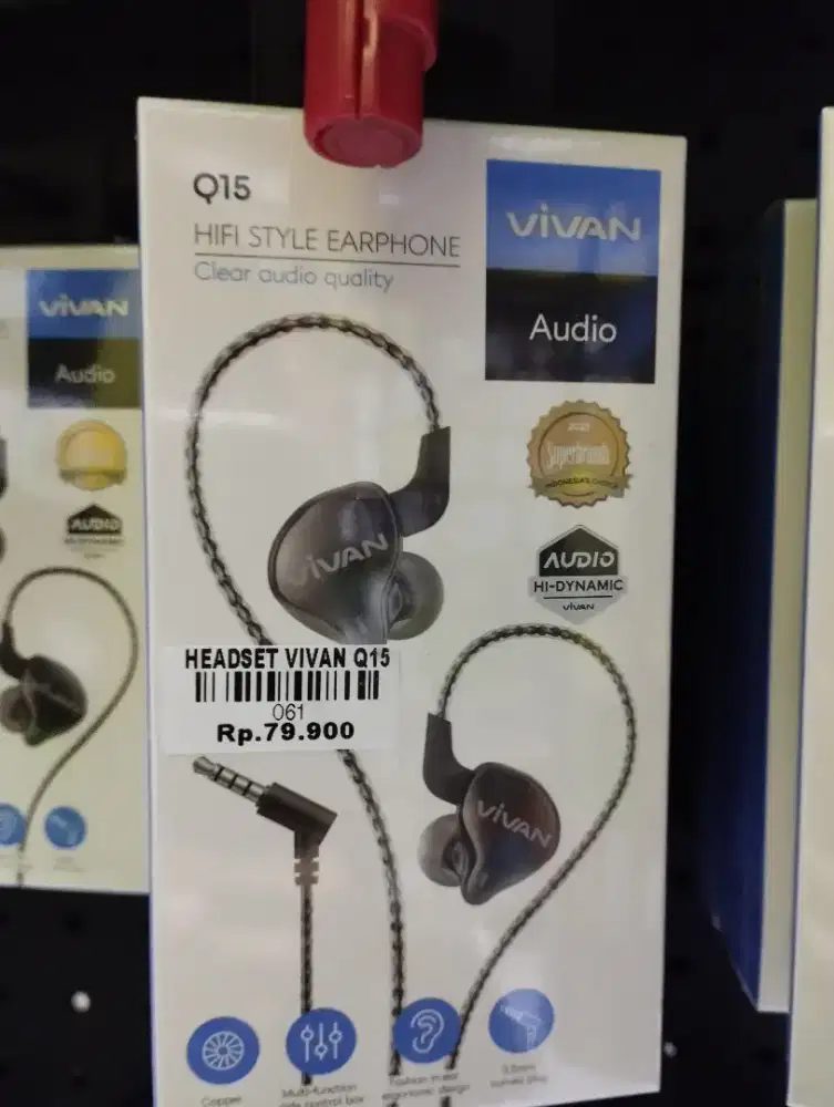HEADSET VIVAN Q15 | ATLANTIS DAHSYAT