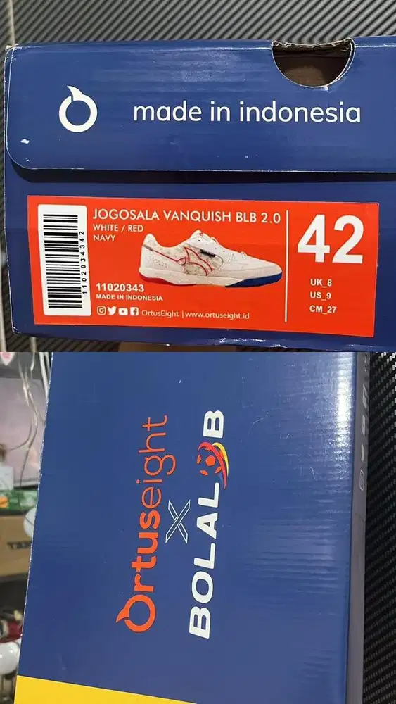 WTS SEPATU FUTSAL ORTUSEIGHT X BOLALOB