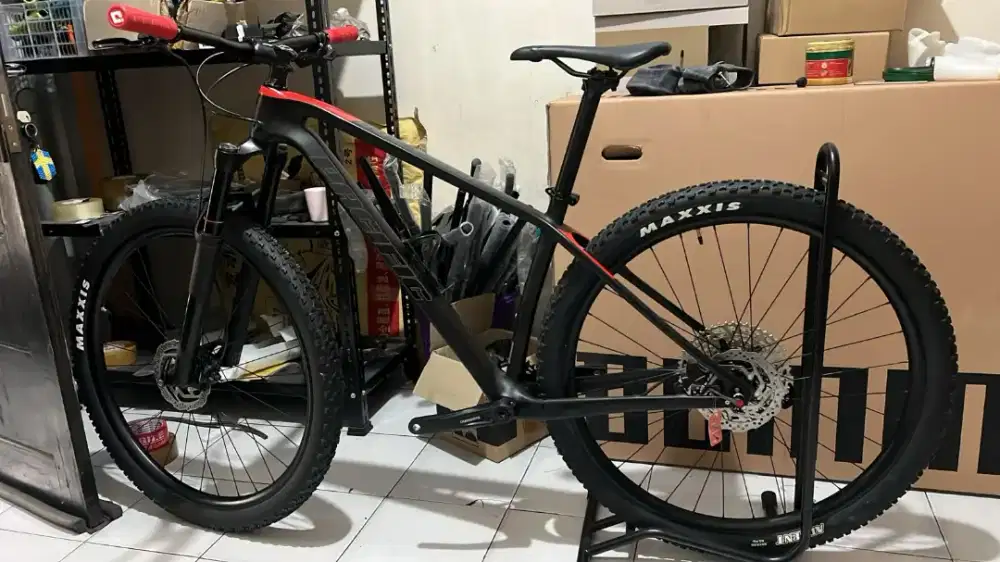NEW SEPEDA MTB PASIFIC STINGER 8.0 CARBON (RAKITAN)