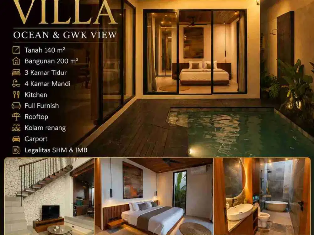 Villa Modern Furnish Ocean View & Gwk