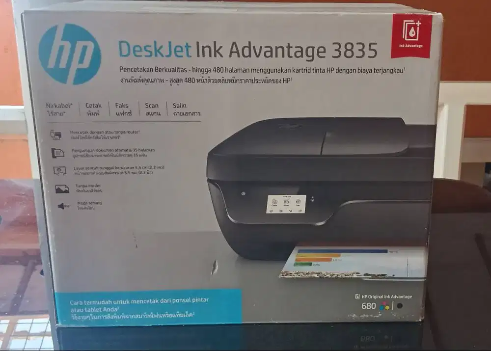 HP Desk Jet Ink Advantage 3835