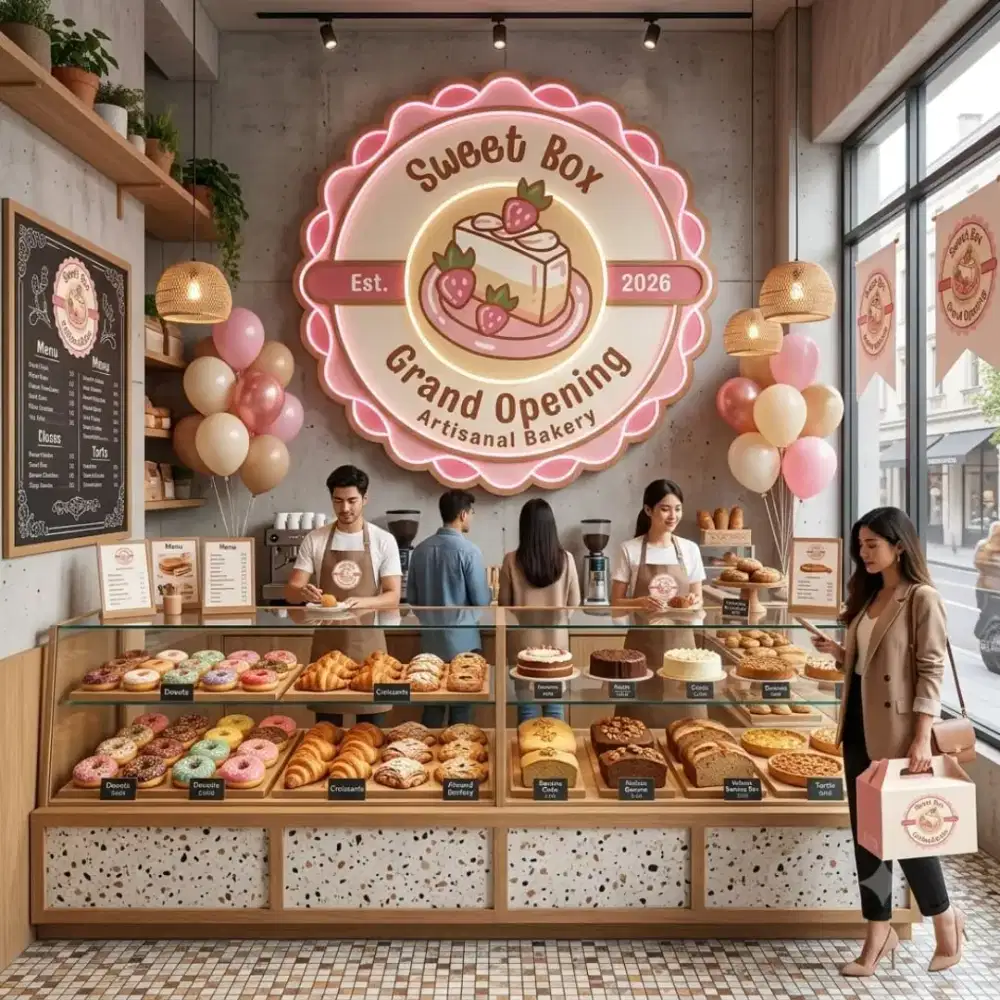 Butuh segera penjaga kedai es dan donat
