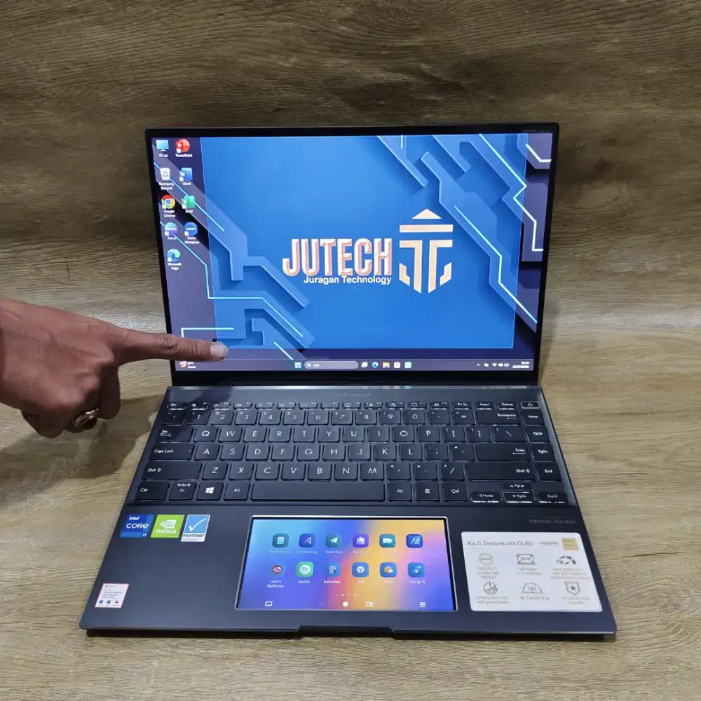 LAPTOP GAMING ASUS ZENBOOK 14X OLED UX5400E SLIM CORE i7 GEN 11 DUAL
