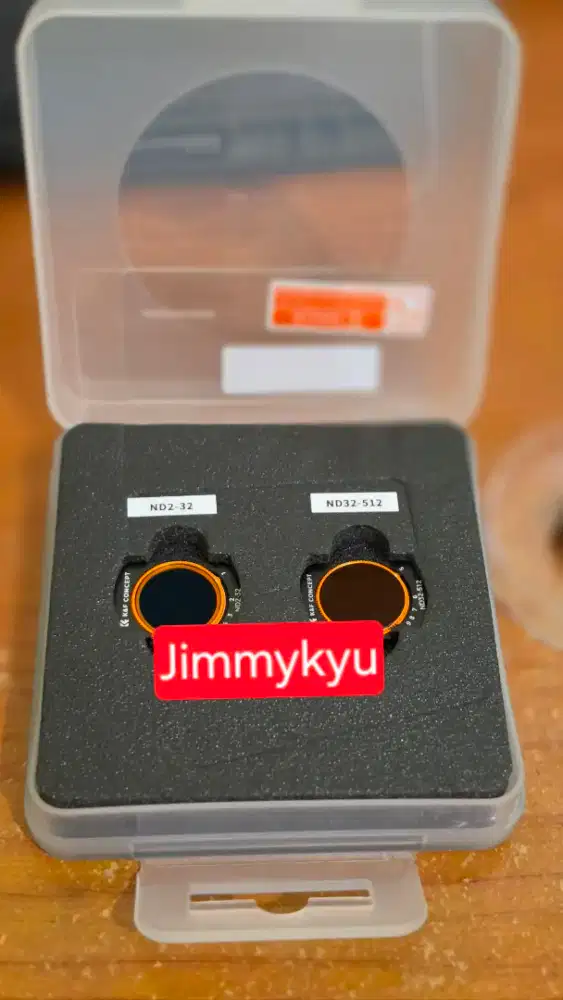 K&F concept nd filter for DJI Osmo Pocket 3/4 (1x pakai saja)