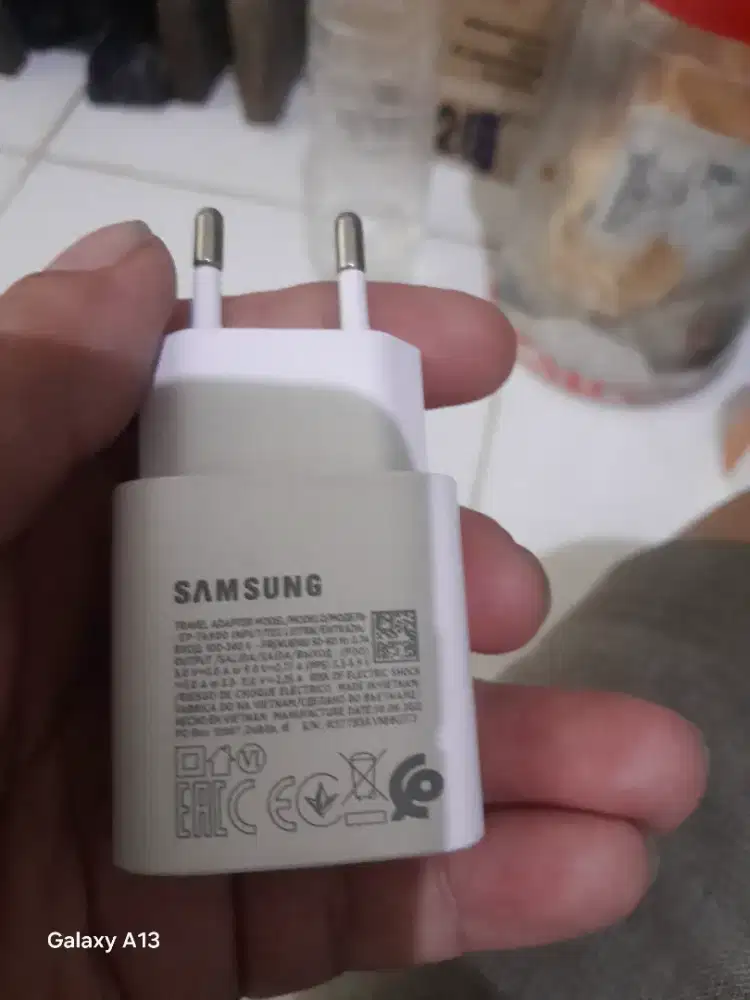 Kepala charger samsung 25wat original super fast charging