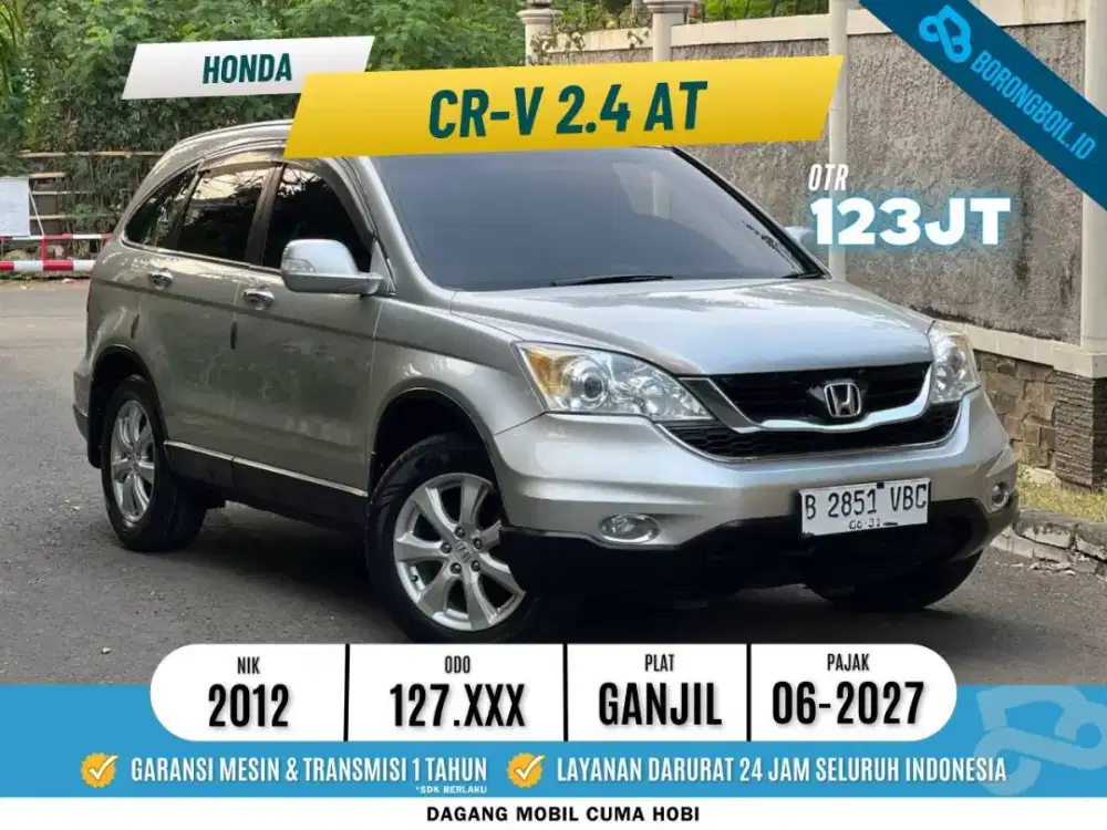 Honda CRV 2.4 AT 2011/2012 TDP 10 JT! | CX5 Xtrail