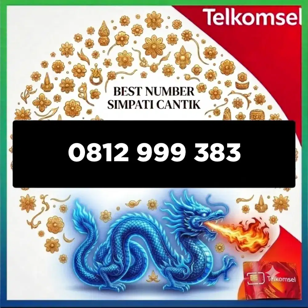 Nomor cantik simpati Telkomsel super