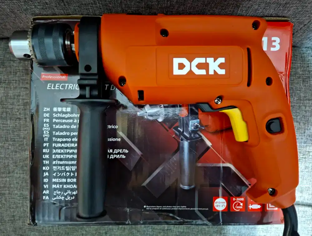Baru DCK profesional bor listrik impact drill 13mm