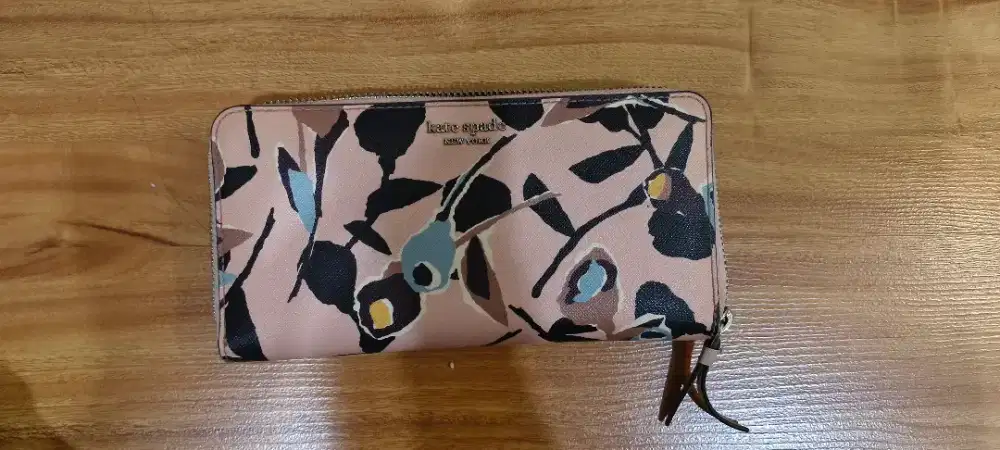 Dompet Kate Spade Paper Rose Original Preloved