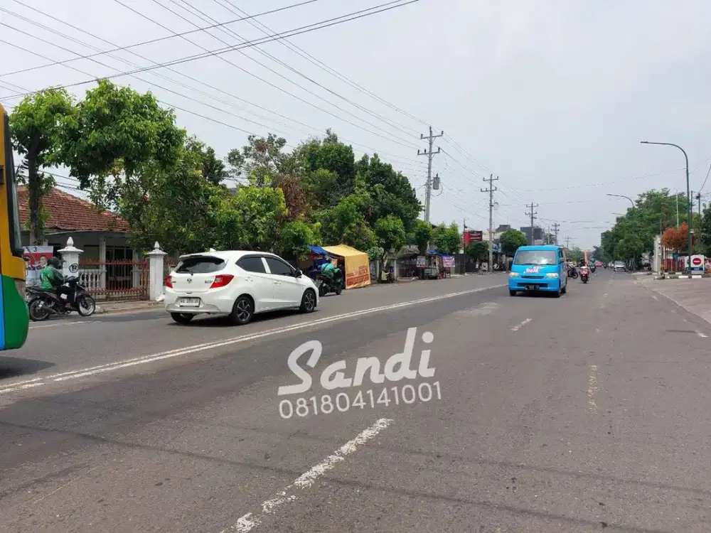Tanah Strategis ditengah Kota Yogyakarta Jl HOS Cokroaminoto Tegalrejo