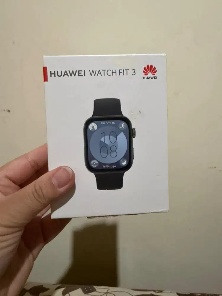 HUAWEI WATCH FIT 3 Black NEW (MASIH DI SEGEL)