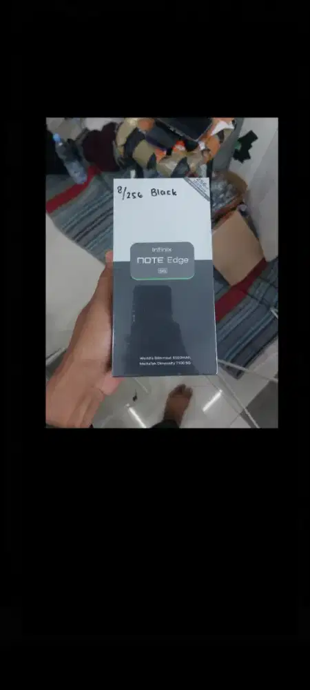 Infinix note edge 5G 8/256 layar lengkung