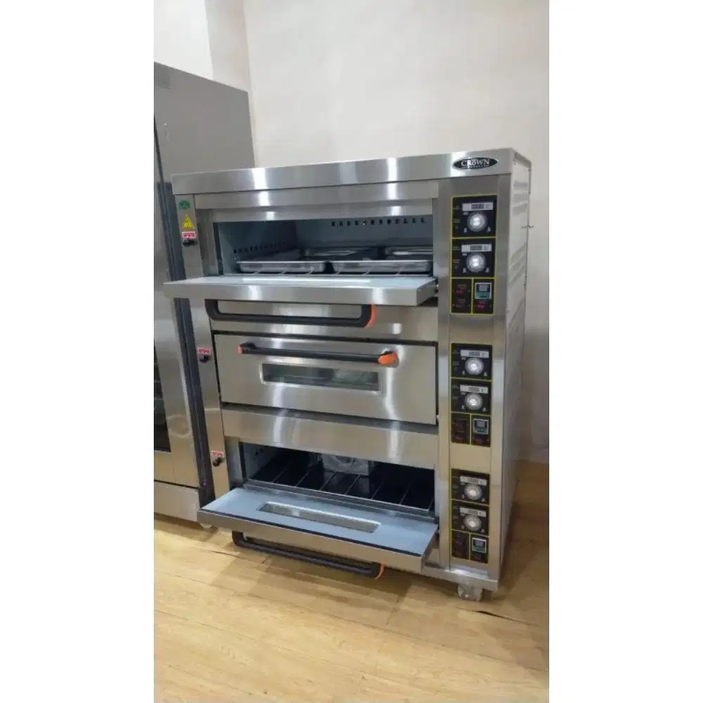 Dijual cepat oven deck 3 tingkat, kondisi masih bagus jarang dipakai