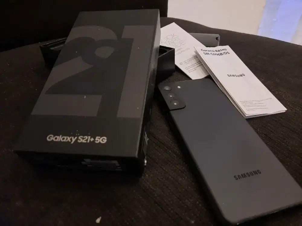 Samung s21+ jaringan 5G Ram 8/256GB, fullset ori SEIN pakean pribadi