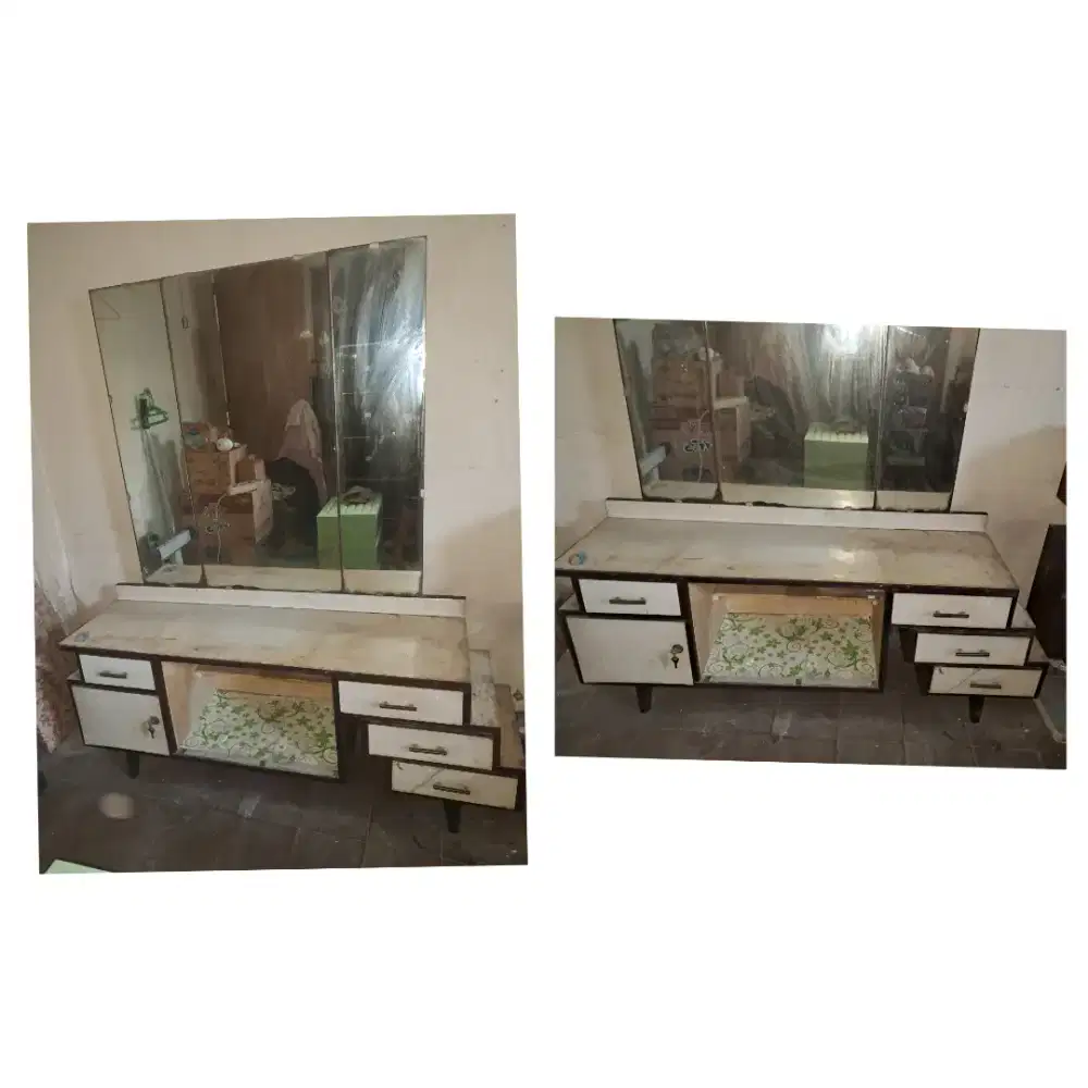 Tempat tidur set vintage