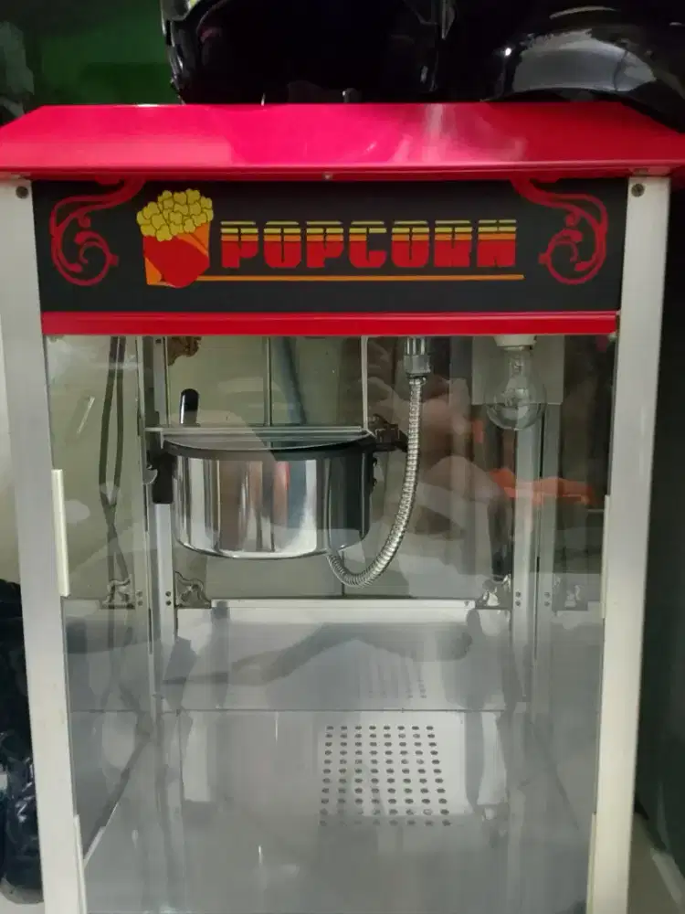 Dijual cepat mesin popcorn otomatis kondisi bagus, harga 1,5 Jt Nego