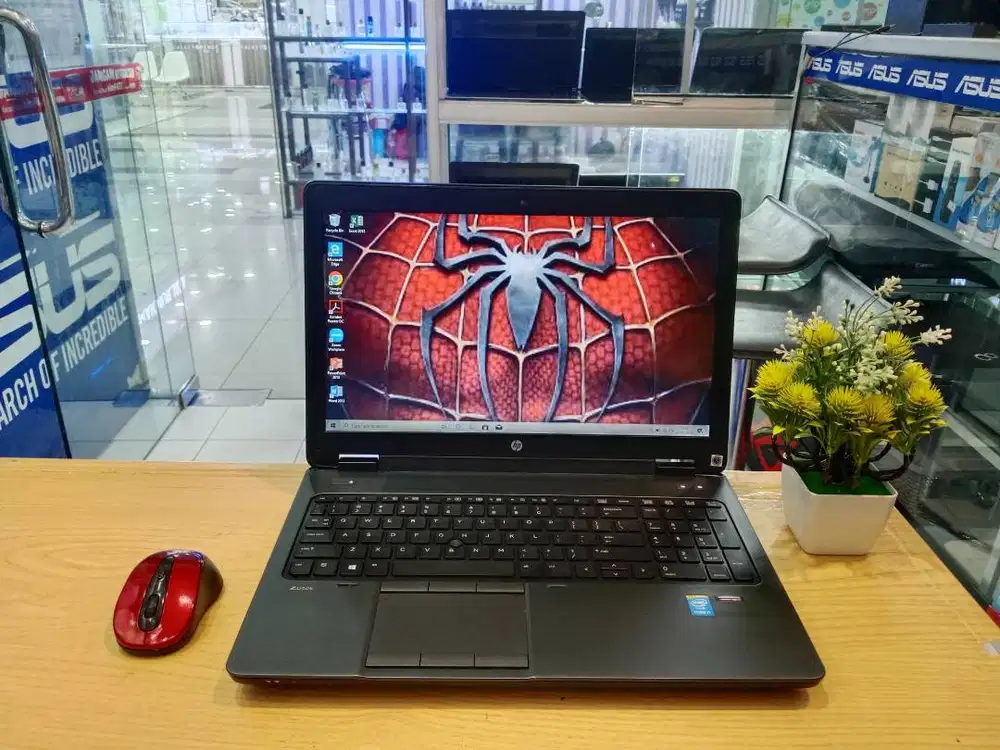 PROMO LAPTOP MEWAH HP ZBOOK 15 G2 CORE i7 RAM 16GB SSD 512GB SIAP GAME