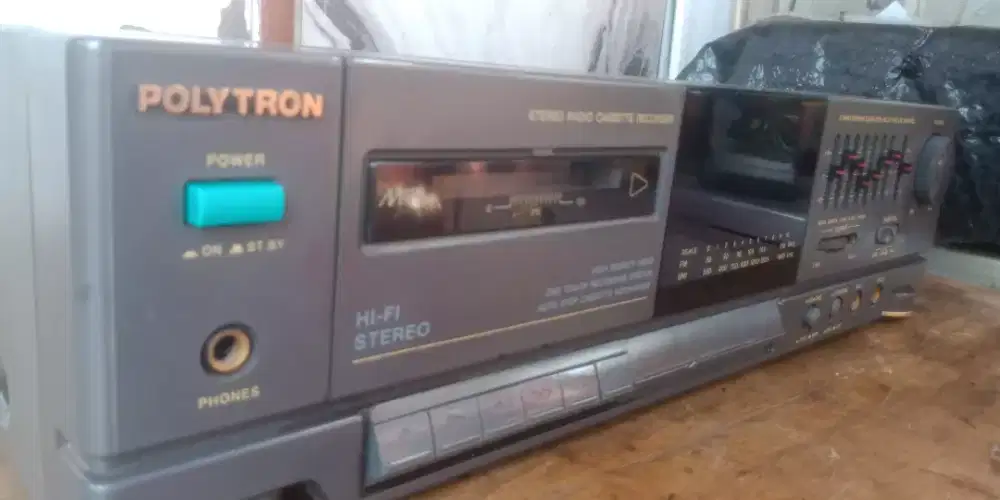 Tape Polytron Stereo Radio Cassette Recorder Ory Virgin Normal