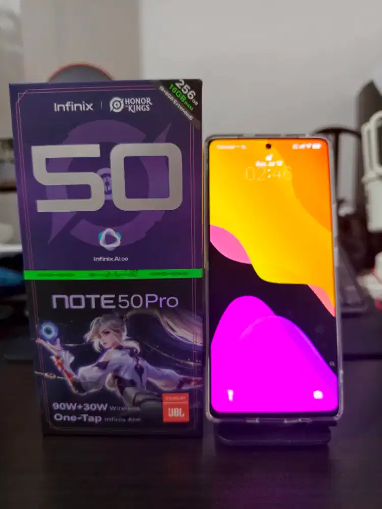 Harga Pas! Infinix Note 50 Pro 8/256 Mulus Fullset no minus