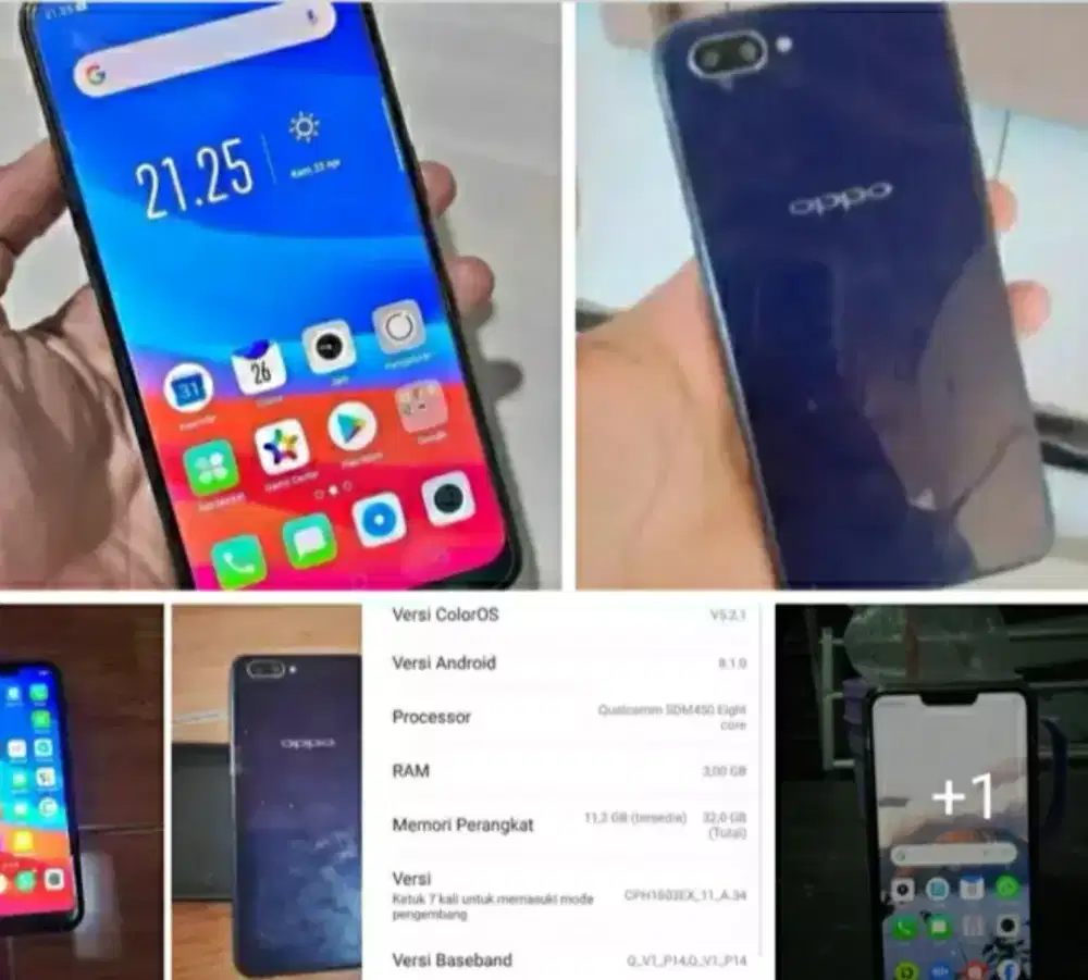 Android Oppo a3s