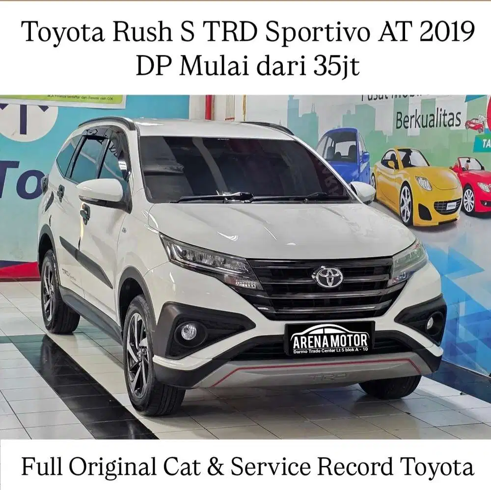 Rush S TRD AT 2019 Full Ori New Model Pjk Baru # Toyota 1.5 Matic