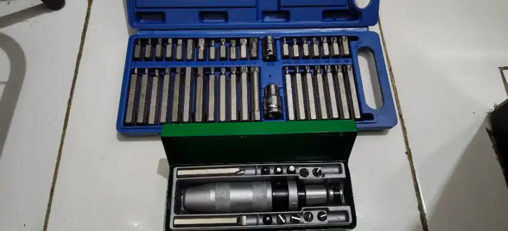 Jual peralatan bengkel impact fullset, kunci pembuka baut dan kuncitok
