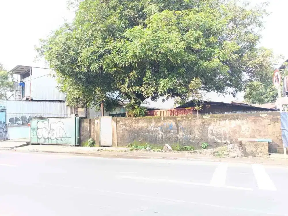 Disewakan Tanah Lahan Kavling Luas 500m Cocok Untuk Usaha Minimarket, Cafe, Carwash dll di Meruya Utara - Kembangan - Jakarta Barat