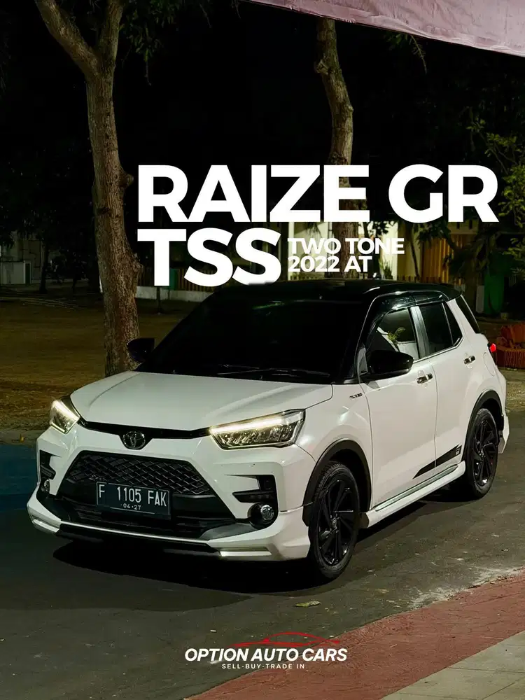 (DP 30jt) Raize GR Sport TSS Two Tone 2022 Automatic