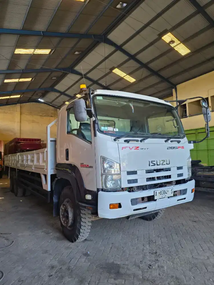 FS Isuzu Giga FVZ 285PS 6x4 Dobel Gardan Bak Besi 3way Low Odo 2018