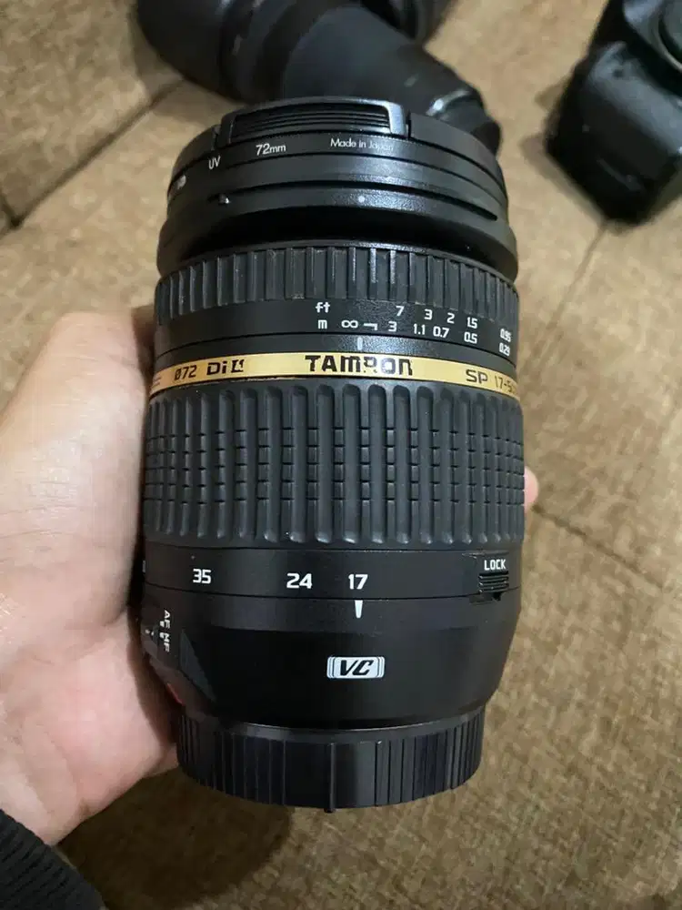 lensa 17-50mm vc tamron forcanon