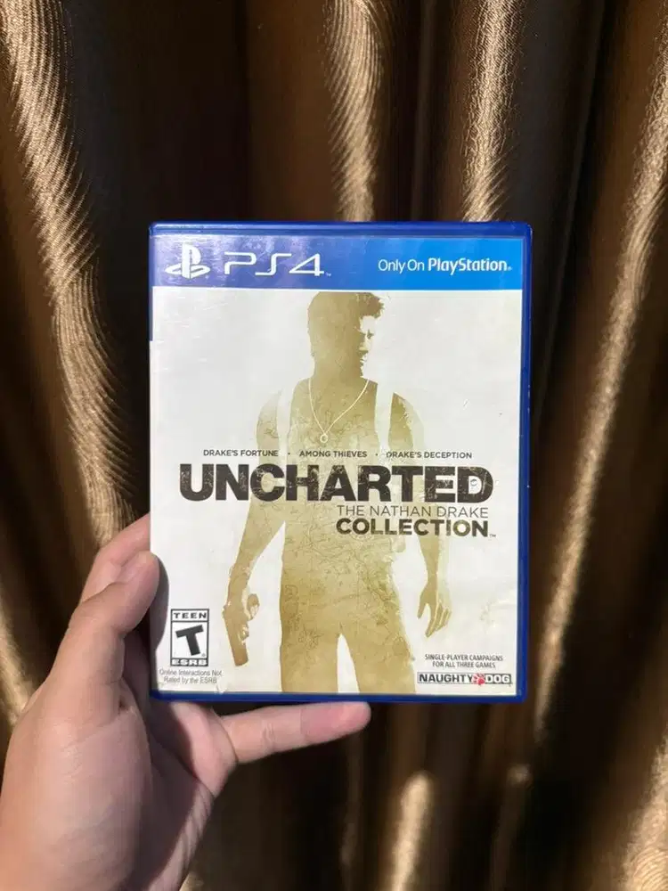 Kaset PS4 Uncharted Nathan Drake Collection