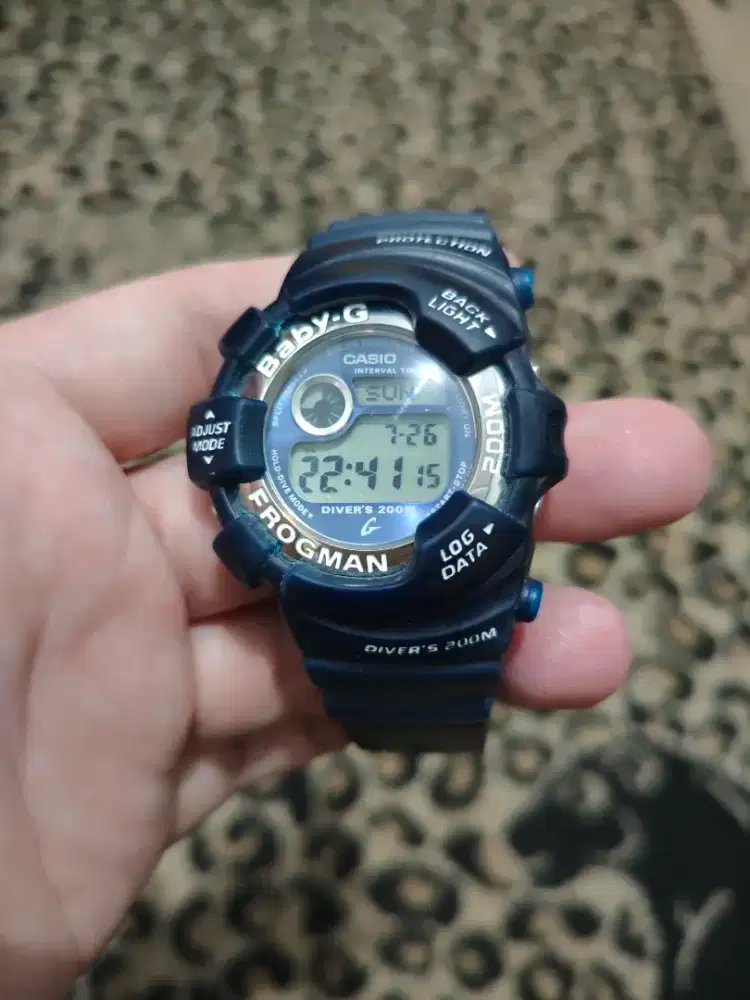Casio Baby-G Frogman, Muluss