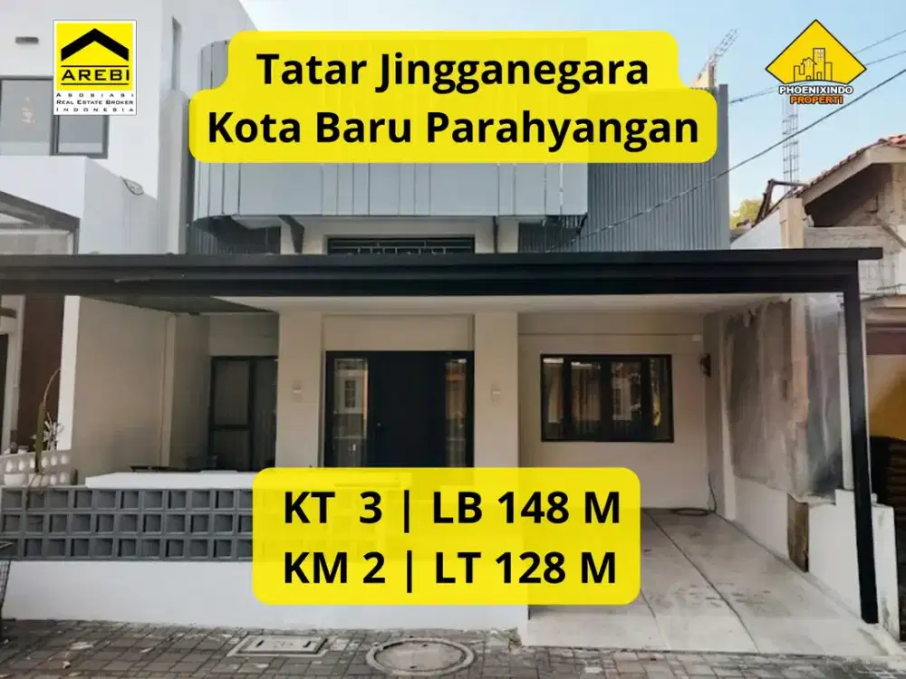 Dijual Rumah Modern Curves Eksklusif di Tatar Jingganegara – Kota Baru Parahyangan Full Furnished | Karya Arsitek Ternama | Desain Satu-Satunya di KBP