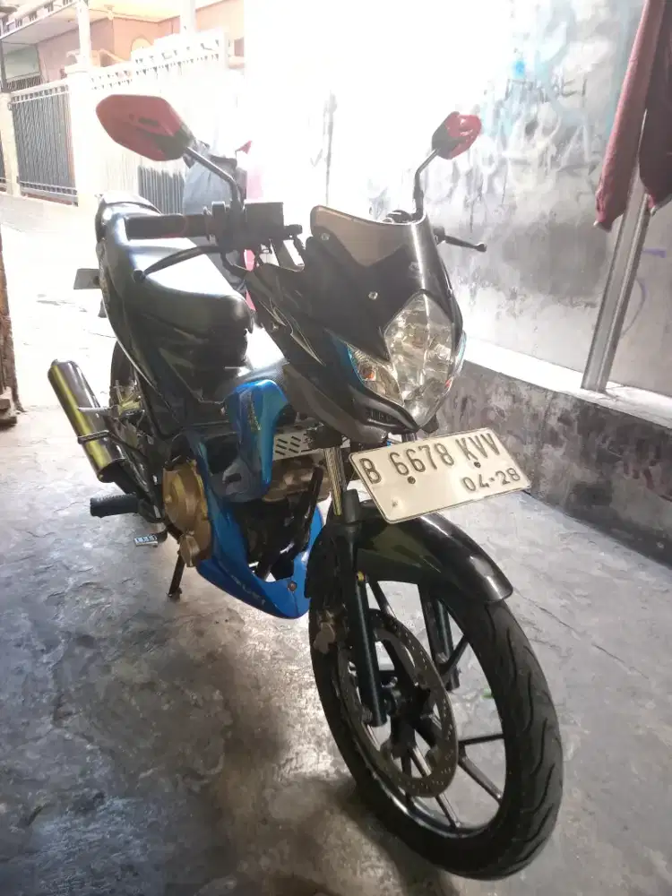 Suzuki Satria Fu tahun 2010 surat lengkap pajak panjang