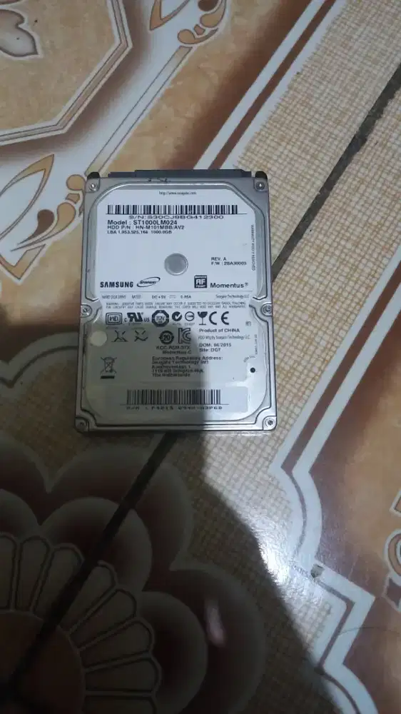 Jual HDD, 500 GB