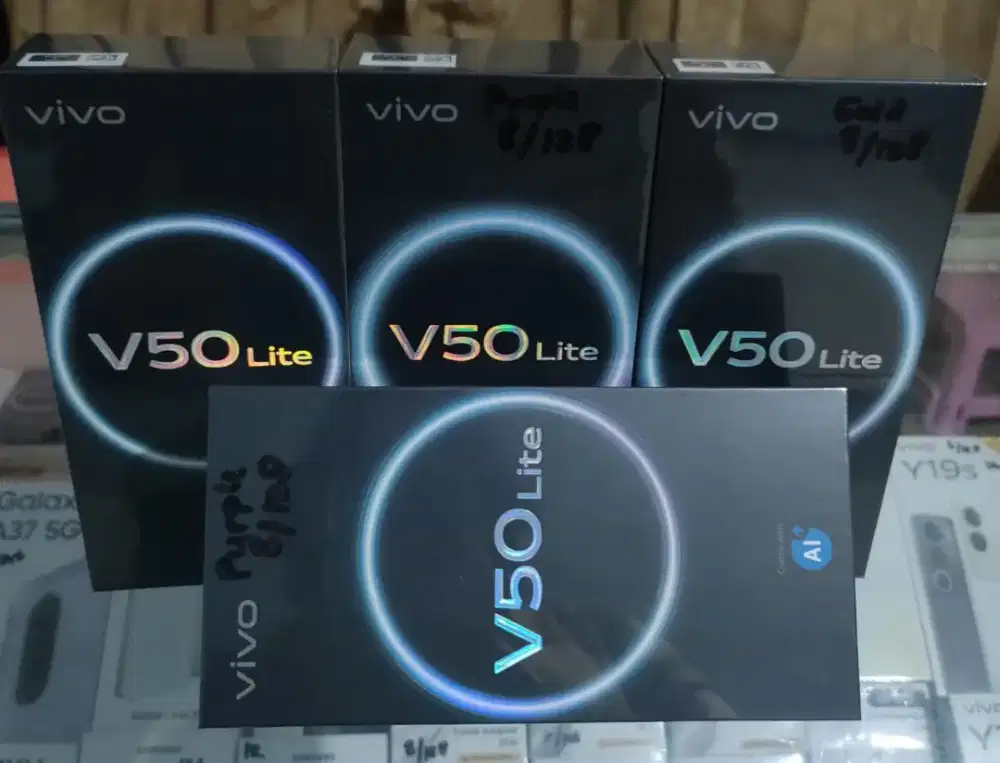 New VIVO V50 Lite 8/128 4G Garansi Resmi