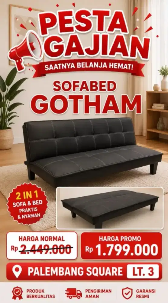 PROMO CICILAN SOFA VIA HOMECREDIT TANPA DP