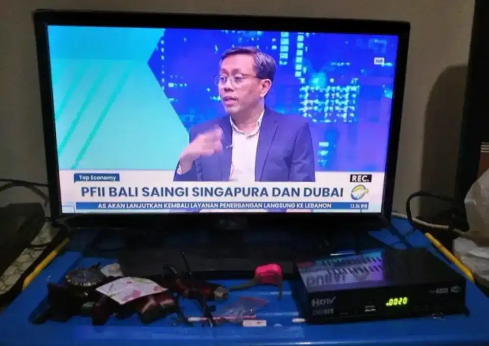 Jual aja tv merk LG 20 inchi normal