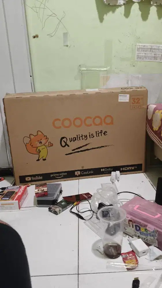 Jual tv smart tv Google tv 32inch