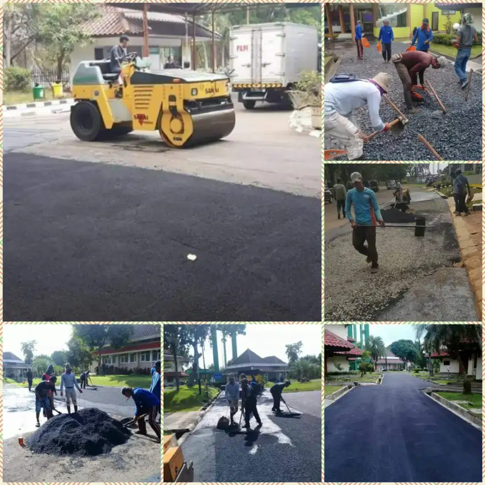 Jasa pengaspalan jalan & paving blok