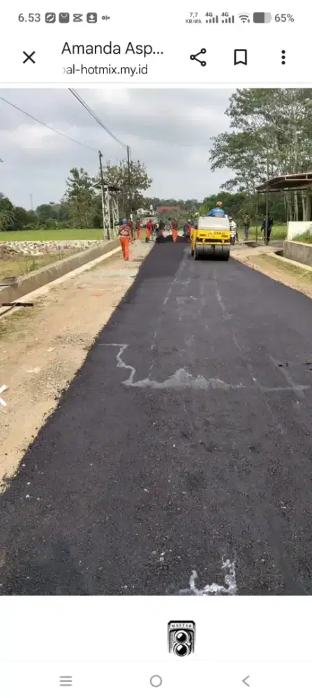 Jasa pengaspalan jalan & paving blok