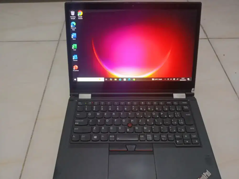 Laptop lenovo thinkpad x370 i5 touchscreen grade A ssd 256 ngebut