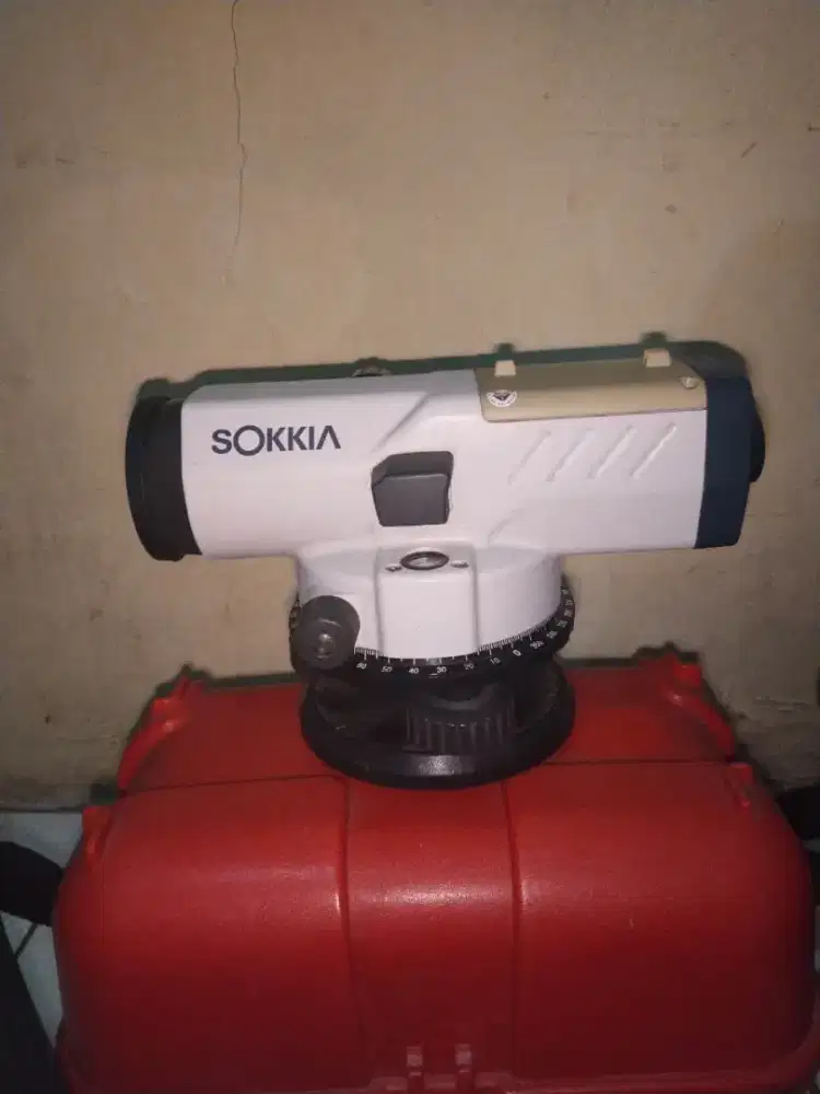 Auto Level/Waterpass Sokkia B40A Bekas Mulus Lengkap 1 Set Murah